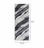 Grey Abstract Polyester AntiSkid Bathmat