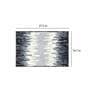 Grey Abstract Polyester AntiSkid Bathmat