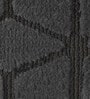 Grey Geometric Polypropylene 24x16 Inches AntiSkid Bath Mat