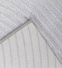 Grey Abstract Polypropylene 4 ft X 6 ft Machine Made Carpet