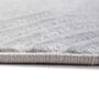 Grey Abstract Polypropylene 4 ft X 6 ft Machine Made Carpet