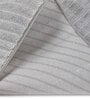Grey Abstract Polypropylene 4 ft X 6 ft Machine Made Carpet