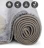 Grey Abstract Polypropylene 5 ft x 2.5 ft Machine Made Runner