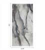 Grey Abstract Polypropylene 5 ft x 2.5 ft Machine Made Runner
