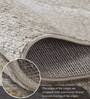 Grey Abstract Polypropylene 5 ft x 2 ft Machine Made Runner