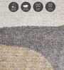 Grey Abstract Polypropylene 5 ft x 2 ft Machine Made Runner