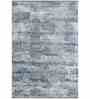 Grey Abstract Polypropylene 5 ft x 7 ft Machine Made Carpet