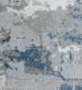 Grey Abstract Polypropylene 5 ft x 7 ft Machine Made Carpet