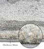 Grey Abstract Polypropylene 6 ft x 4 ft Machine Made Carpet