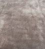 Grey Abstract Viscose 4 ft X 6 ft Hand Tufted Rectangle Carpet