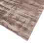 Grey Abstract Viscose 5 ft X 8 ft Hand Tufted Rectangle Carpet