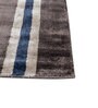 Grey Abstract Viscose 6 ft X 9 ft Hand Woven Carpet