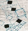 Grey Abstract Wool 4 ft x 6 ft Hand Knotted Carpet