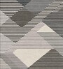 Grey Abstract Wool 4 ft x 6 ft Hand Knotted Carpet