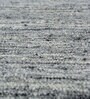Grey Abstract Wool 5 ft X 8 ft Rectangle Flat Weaves