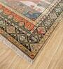 Grey Persian Wool 6 ft x 9 ft Hand Knotted Carpet