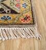 Grey Persian Wool 6 ft x 9 ft Hand Knotted Carpet