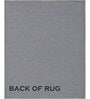 Grey Abstract Wool 6 ft X 9 ft Hand Woven Carpet