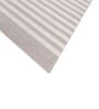 Grey Abstract Wool 6 ft X 9 ft Hand Woven Carpet
