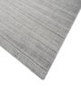 Grey Abstract Wool 6 ft X 9 ft Hand Woven Carpet
