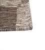Grey Abstract Wool 6 ft X 9 ft Flat Weaves