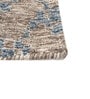 Grey Abstract Wool 6 ft X 9 ft Flat Weaves
