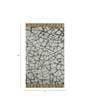 Grey Abstract Wool 8 ft x 10 ft Hand Tufted Carpet