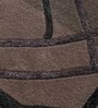 Grey Abstract Wool and Cotton 4 ft x 6 ft Hand tufted Carpet