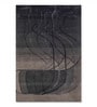Grey Abstract Wool and Cotton 4 ft x 6 ft Hand tufted Carpet