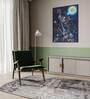 Grey Abstract Wool and Cotton 5 ft x 8 ft Hand tufted Carpet