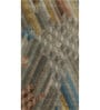 Grey Abstract Wool and Viscose 5 ft X 8 ft Hand Tufted Rectangle Carpet