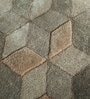 Grey Abstract Wool and Viscose 5 ft X 8 ft Hand Tufted Rectangle Carpet