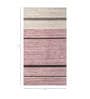 Grey Abstract Wool and Viscose 6 ft X 9 ft Hand Woven Carpet