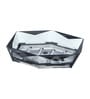 Grey Acrylic 4Pcs Bathroom Set