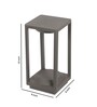 Grey Aluminium 12 Watt LED Gate Light
