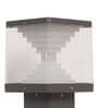 Grey Aluminium 12 Watt LED Gate Light