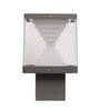 Grey Aluminium 12 Watt LED Gate Light