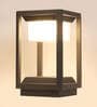 Grey Aluminium 7 Watt LED Gate Light