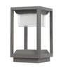 Grey Aluminium 7 Watt LED Gate Light