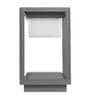 Grey Aluminium 7 Watt LED Gate Light
