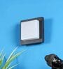 Grey Aluminium die cast Flush Mount
