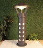 Mikazuki Grey Aluminium Garden Light
