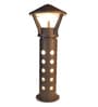 Mikazuki Grey Aluminium Garden Light