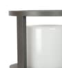 Jayson Grey Aluminium Gate Light