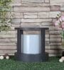 Jayson Grey Aluminium Gate Light