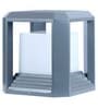 Miya Grey Aluminium Gate Light