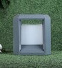 Miya Grey Aluminium Gate Light