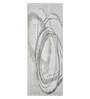 Grey and Beige Geometrical Polypropylene 5 ft x 2 ft Machine Made Runner