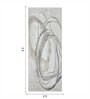 Grey and Beige Geometrical Polypropylene 5 ft x 2 ft Machine Made Runner