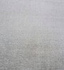 Grey And Black Viscose Plain Solids 4 ft x 6 ft Hand Woven Carpet